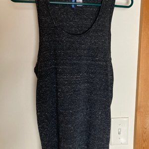 H&M XS tank top heather charcoal gray